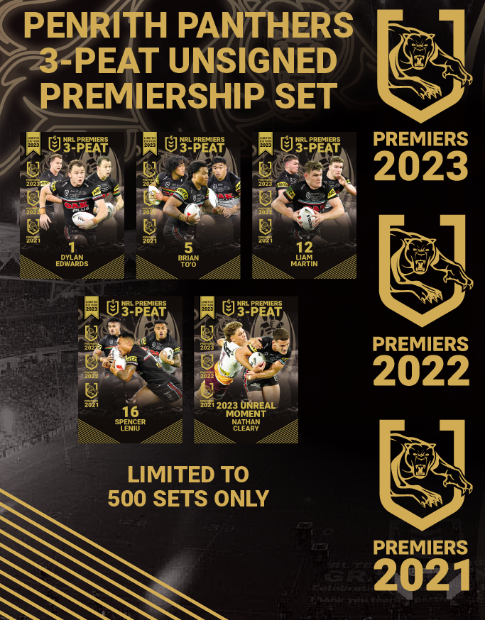 Buy Penrith Panthers NRL Premiers Premiership 2023 3 Peat Can